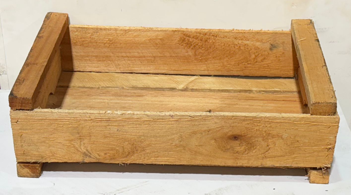 Cajon madera rustico